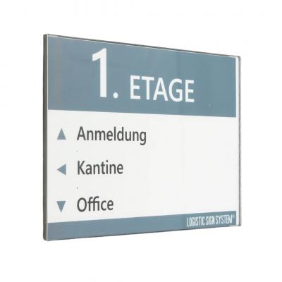 Türschild Campus Din A5 Edelstahl Schilder